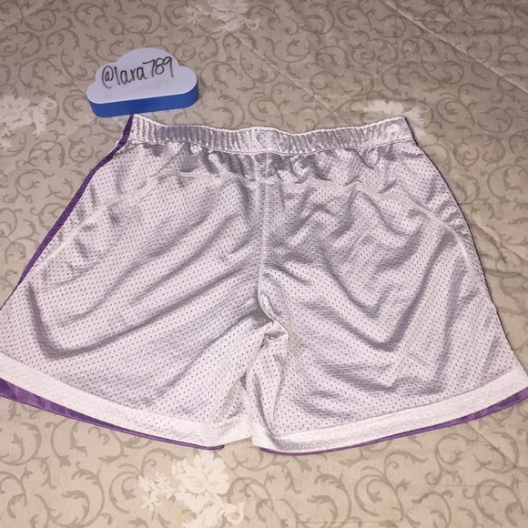 Reversible purple/silver Adidas Shorts - Picture 4 of 8